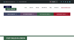 Desktop Screenshot of londonstudyenglish.com
